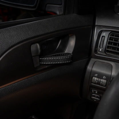 Billetworkz Alcantara Kit (Pro): Shift Boot, E-Brake Boot Kit and Door Pull Straps (1 Set) – Subaru STI 2015-2021