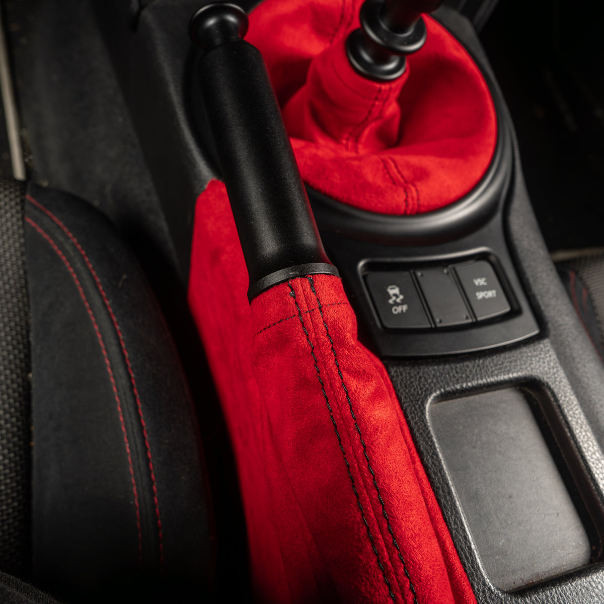 Billetworkz Premium Alcantara E-Brake Boot – BRZ / FR-S / 86 2013-2021
