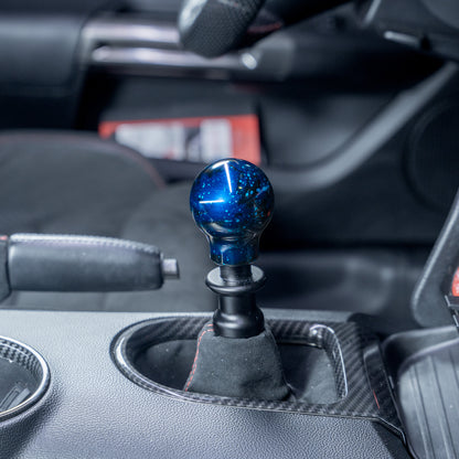Billetworkz Shift Knob - Blue Cosmic Space - Ford Mustang GT350/GT350R (2015-2020)