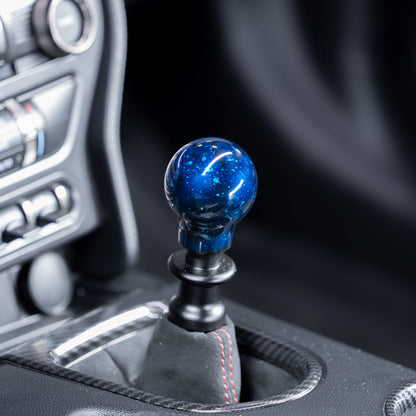 Billetworkz Shift Knob - Blue Cosmic Space - Ford Mustang GT350/GT350R (2015-2020)