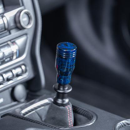 Billetworkz Shift Knob - Blue Cosmic Space - Ford Mustang GT350/GT350R (2015-2020)