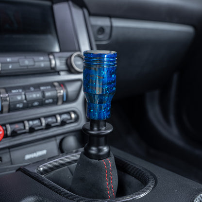 Billetworkz Shift Knob - Blue Cosmic Space - Ford Mustang GT350/GT350R (2015-2020)
