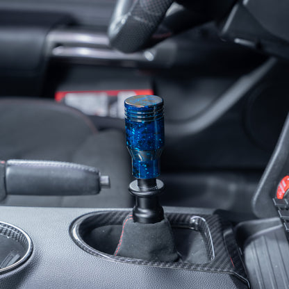 Billetworkz Shift Knob - Blue Cosmic Space - Ford Mustang GT350/GT350R (2015-2020)