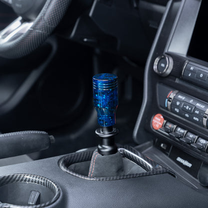 Billetworkz Shift Knob - Blue Cosmic Space - Ford Mustang GT350/GT350R (2015-2020)