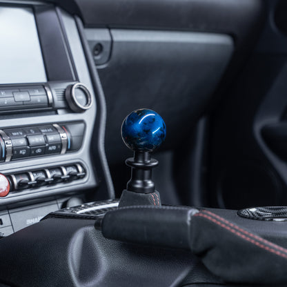 Billetworkz Shift Knob - Blue Cosmic Space - Ford Mustang GT350/GT350R (2015-2020)