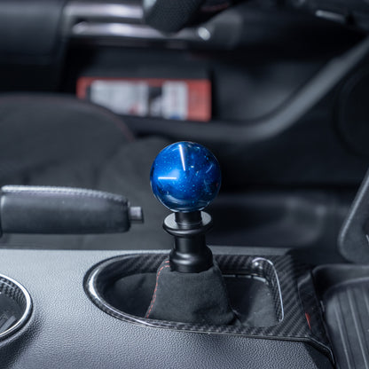 Billetworkz Shift Knob - Blue Cosmic Space - Ford Mustang GT350/GT350R (2015-2020)