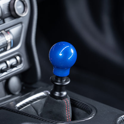 Billetworkz Weighted Shift Knob - Candy Blue - Ford Mustang GT350/GT350R (2015-2020)