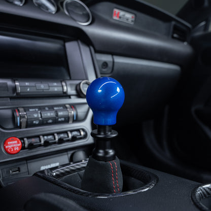 Billetworkz Weighted Shift Knob - Candy Blue - Ford Mustang GT350/GT350R (2015-2020)