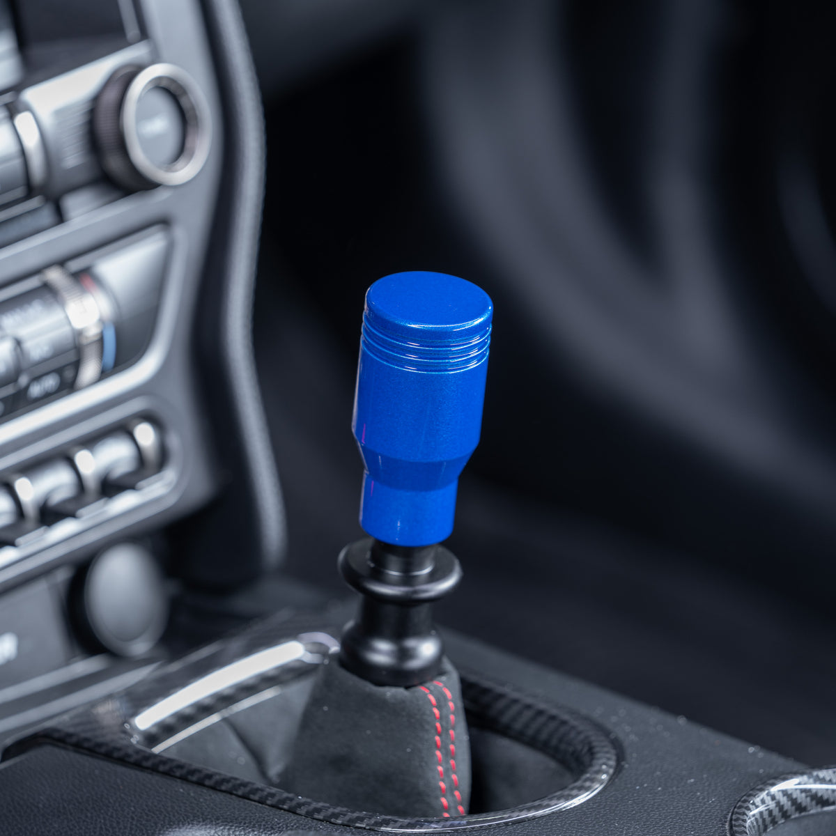 Billetworkz Weighted Shift Knob - Candy Blue - Ford Mustang GT350/GT350R (2015-2020)