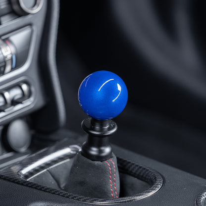 Billetworkz Weighted Shift Knob - Candy Blue - Ford Mustang GT350/GT350R (2015-2020)