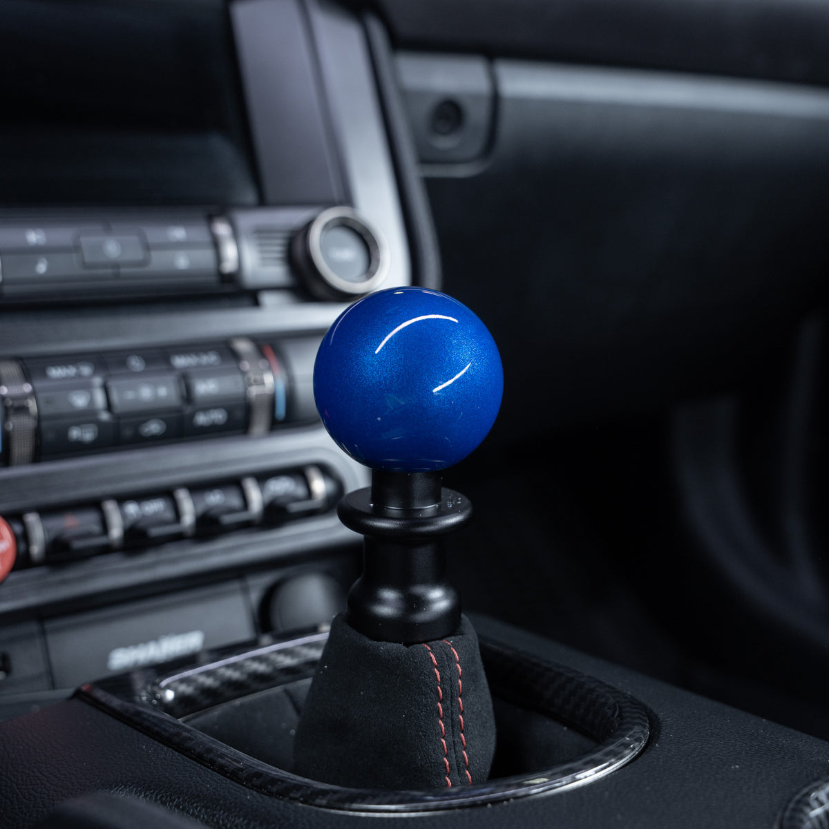 Billetworkz Weighted Shift Knob - Candy Blue - Ford Mustang GT350/GT350R (2015-2020)