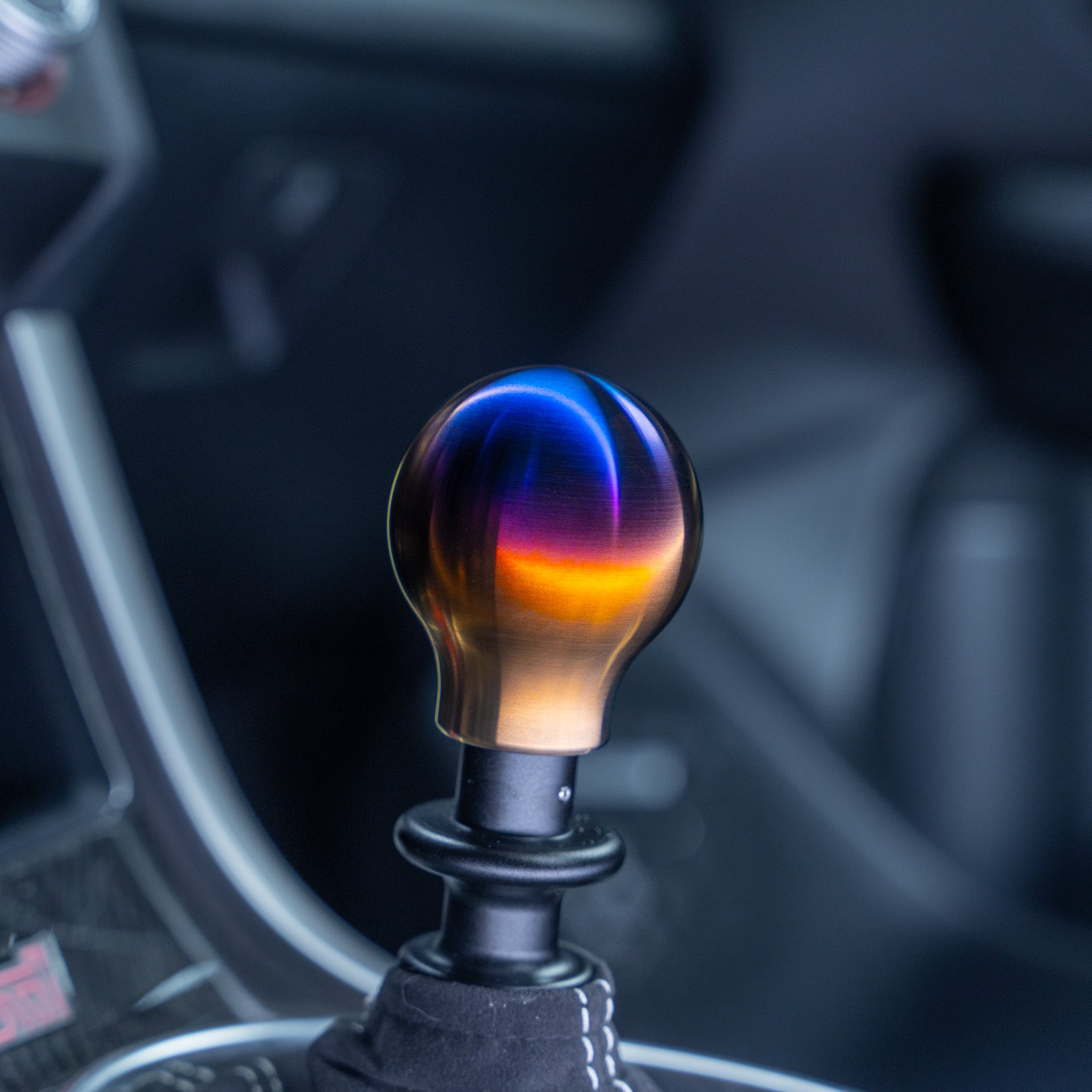 Billetworkz Titanium Torched Shift Knob - Subaru STI 6-Speed