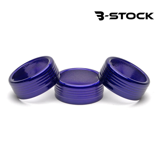 "B" Stock Climate Control Knob Covers - Candy Purple - Fits Subaru WRX/STI (15-21), Crosstrek (13-17), Forester (14-18), Impreza (12-16)