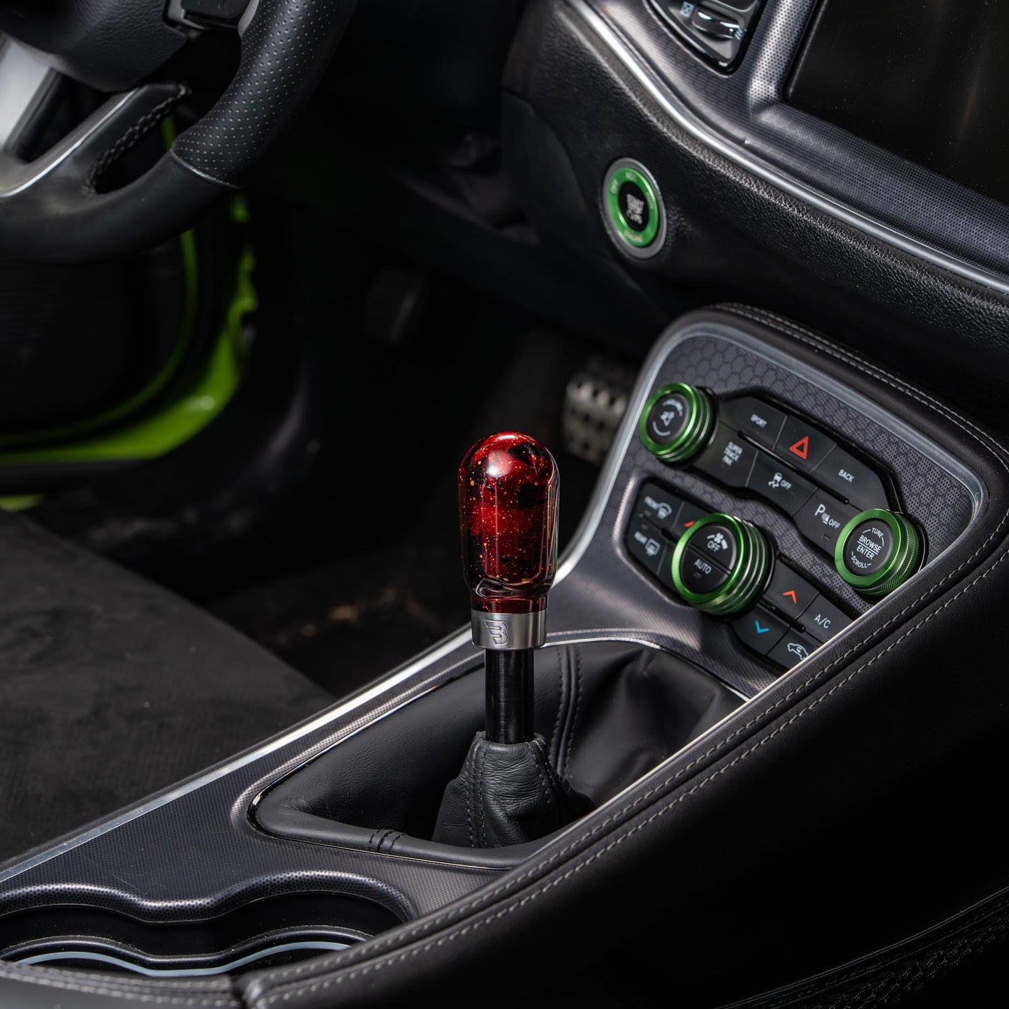 Billetworkz "Hybrid" Shift Knob for Dodge Challenger 6-Speed (2015-2023)