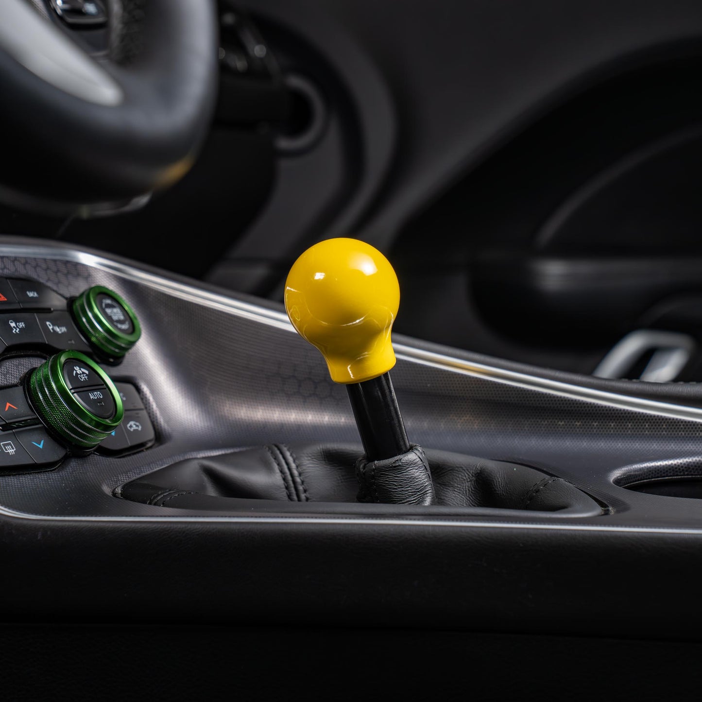 Billetworkz Lightbulb Weighted Shift Knob for Dodge Challenger 6-Speed (2015-2023)