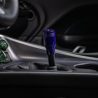Billetworkz Weighted Shift Knob - 6-Speed Retro Engraving for Dodge Challenger (2015-2023)