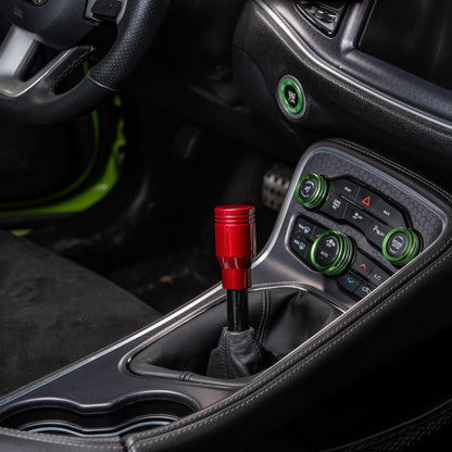 Billetworkz Piston Weighted Shift Knob for Dodge Challenger 6-Speed (2015-2023)