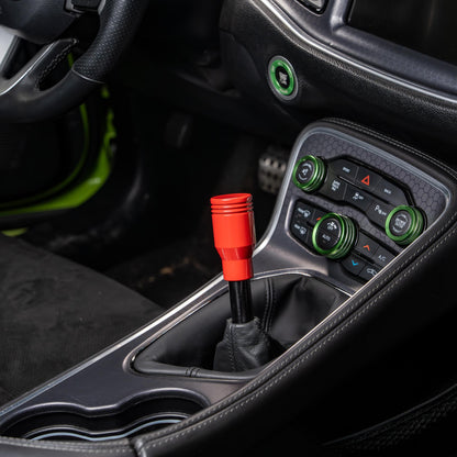 Billetworkz Piston Weighted Shift Knob for Dodge Challenger 6-Speed (2015-2023)