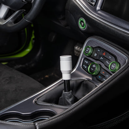 Billetworkz Piston Weighted Shift Knob for Dodge Challenger 6-Speed (2015-2023)