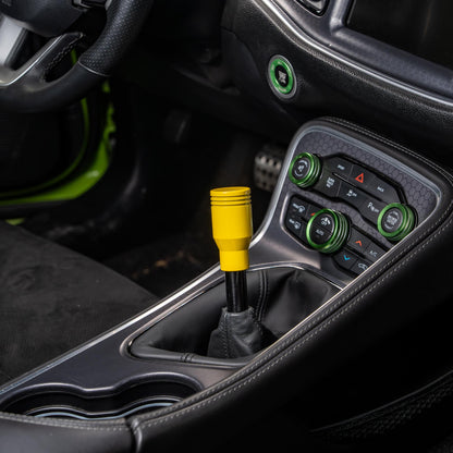 Billetworkz Piston Weighted Shift Knob for Dodge Challenger 6-Speed (2015-2023)