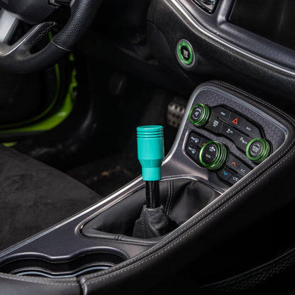 Billetworkz Piston Weighted Shift Knob for Dodge Challenger 6-Speed (2015-2023)