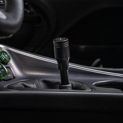 Billetworkz Weighted Shift Knob - 6-Speed Retro Engraving for Dodge Challenger (2015-2023)