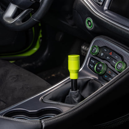 Billetworkz Piston Weighted Shift Knob for Dodge Challenger 6-Speed (2015-2023)