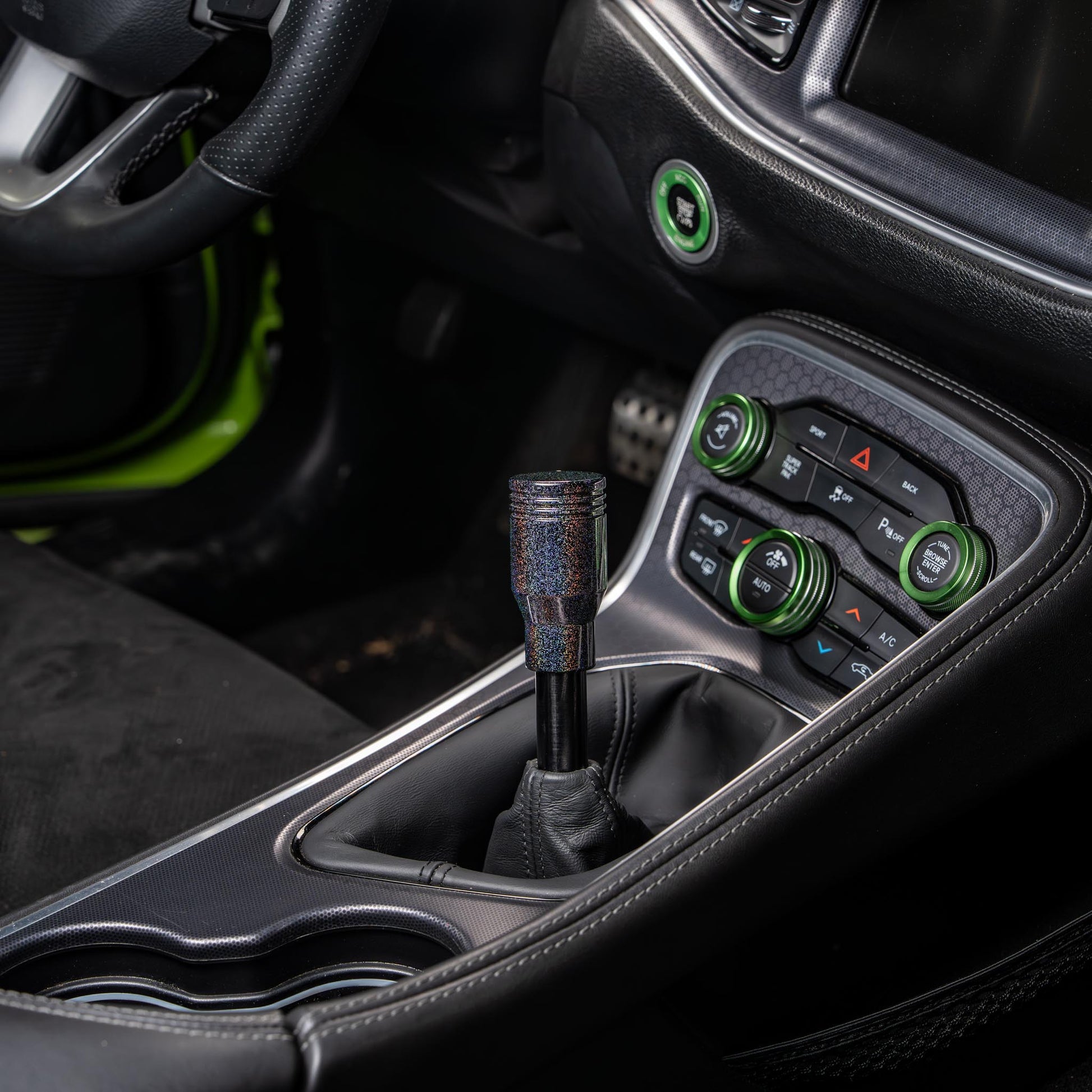 Billetworkz Piston Weighted Shift Knob for Dodge Challenger 6-Speed (2015-2023)