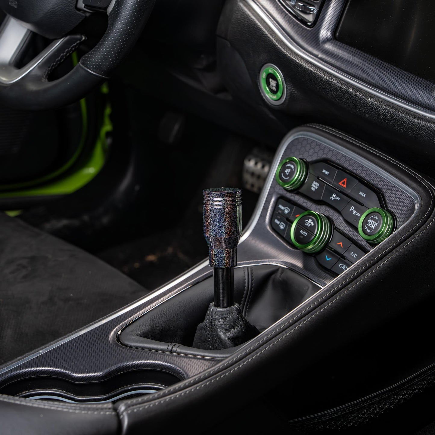 Billetworkz Piston Weighted Shift Knob for Dodge Challenger 6-Speed (2015-2023)