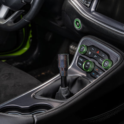 Billetworkz Piston Weighted Shift Knob for Dodge Challenger 6-Speed (2015-2023)