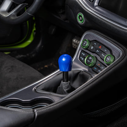 Billetworkz Short Teardrop Weighted Shift Knob for Dodge Challenger 6-Speed (2015-2023)