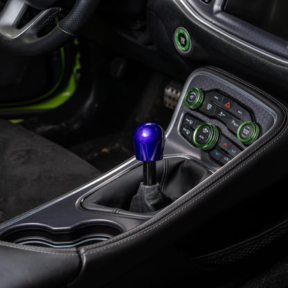 Billetworkz Short Teardrop Weighted Shift Knob for Dodge Challenger 6-Speed (2015-2023)