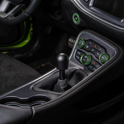 Billetworkz Short Teardrop Weighted Shift Knob for Dodge Challenger 6-Speed (2015-2023)