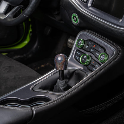 Billetworkz Short Teardrop Weighted Shift Knob for Dodge Challenger 6-Speed (2015-2023)