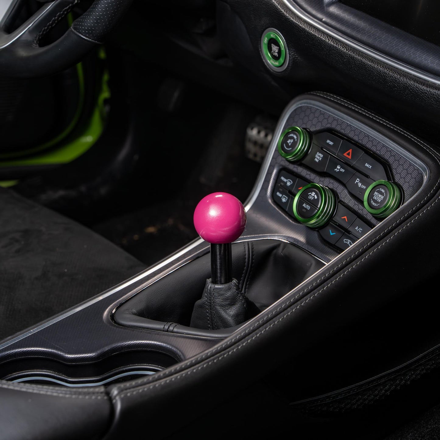 Billetworkz Sphere Weighted Shift Knob for Dodge Challenger 6-Speed (2015-2023)