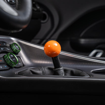 Billetworkz Weighted Shift Knob - 6-Speed Retro Engraving for Dodge Challenger (2015-2023)