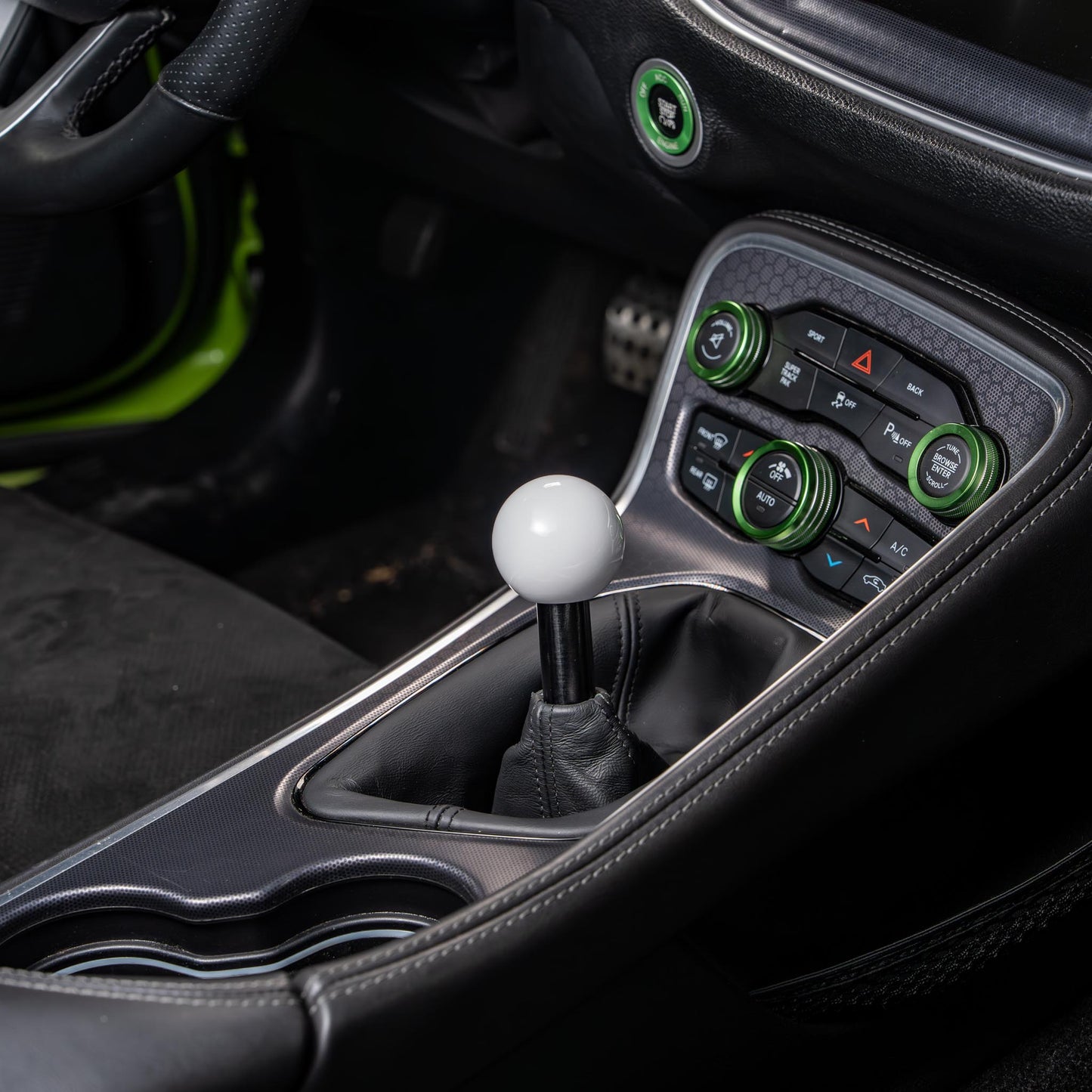 Billetworkz Sphere Weighted Shift Knob for Dodge Challenger 6-Speed (2015-2023)
