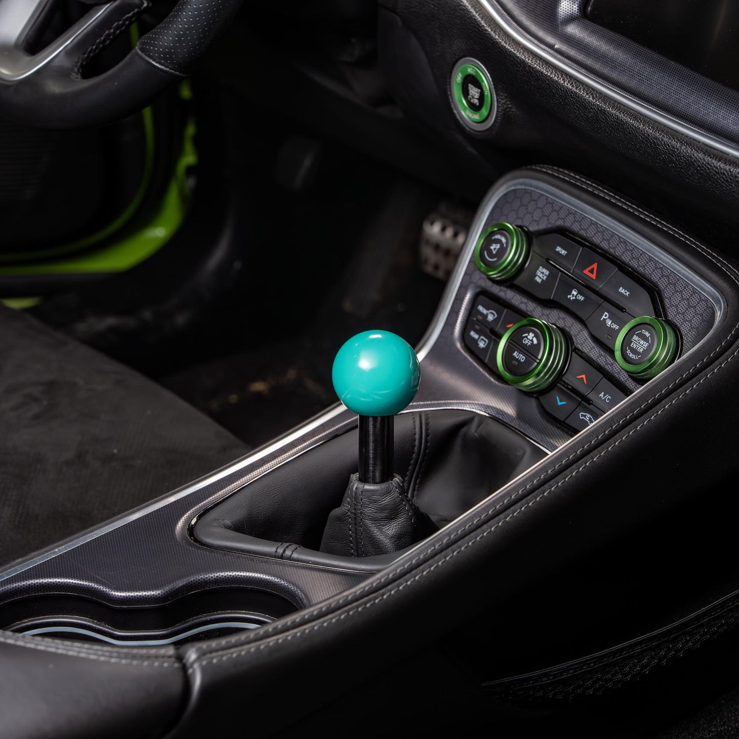 Billetworkz Sphere Weighted Shift Knob for Dodge Challenger 6-Speed (2015-2023)