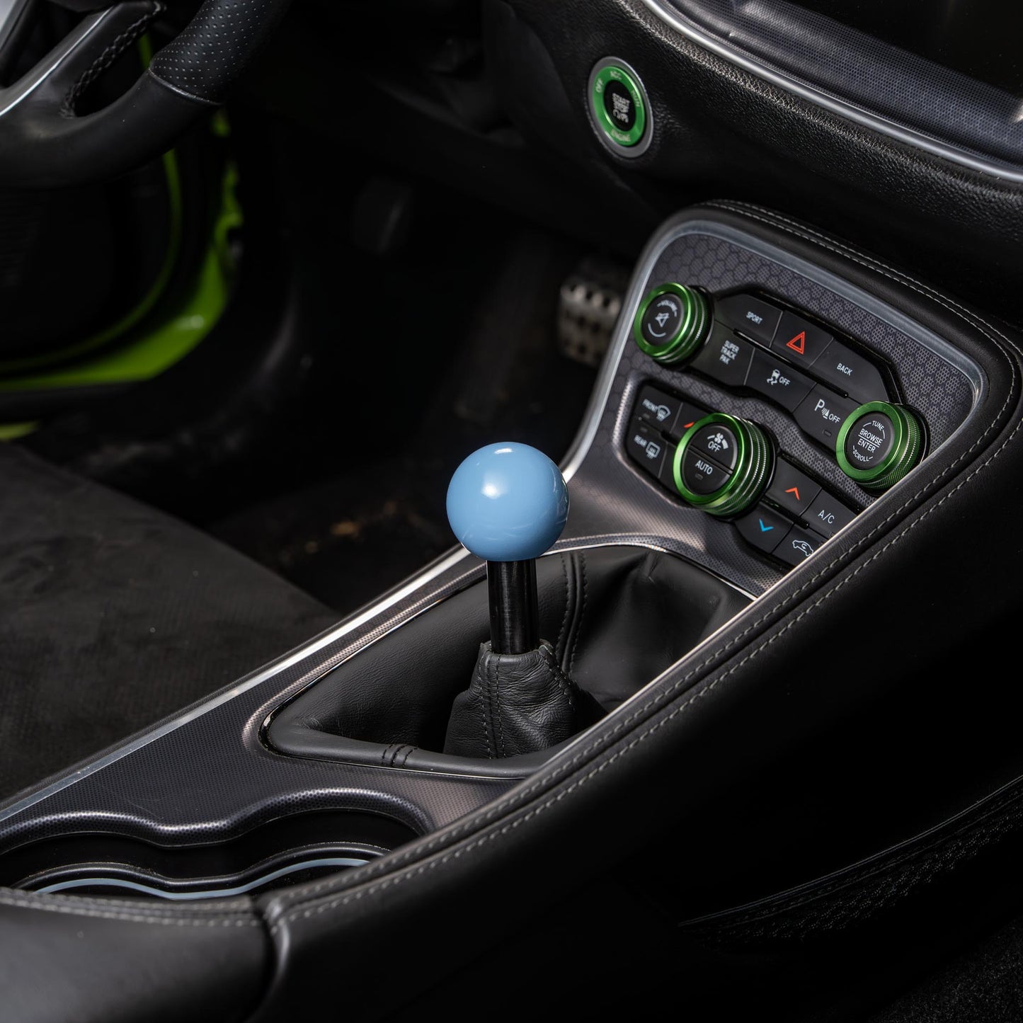 Billetworkz Sphere Weighted Shift Knob for Dodge Challenger 6-Speed (2015-2023)