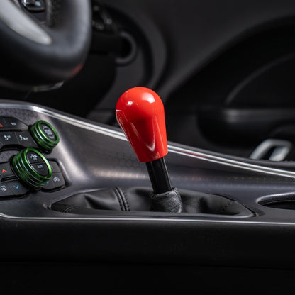 Billetworkz Weighted Shift Knob - 6-Speed Velocity Engraving for Dodge Challenger (2015-2023)