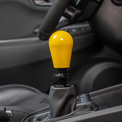 Billetworkz Automatic Shifter - Gloss Yellow - Fits Hyundai Veloster N / Elantra N / Kona N (2019+)