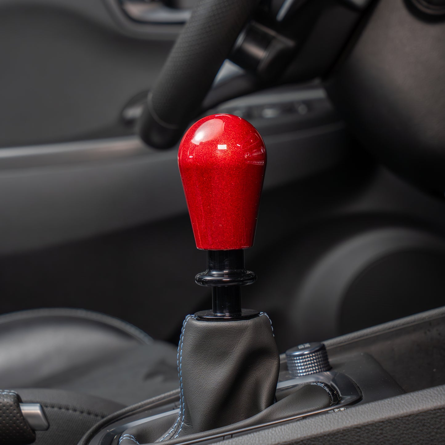 Billetworkz Automatic Shifter - Candy Red - Fits Hyundai Veloster N / Elantra N / Kona N (2019+)