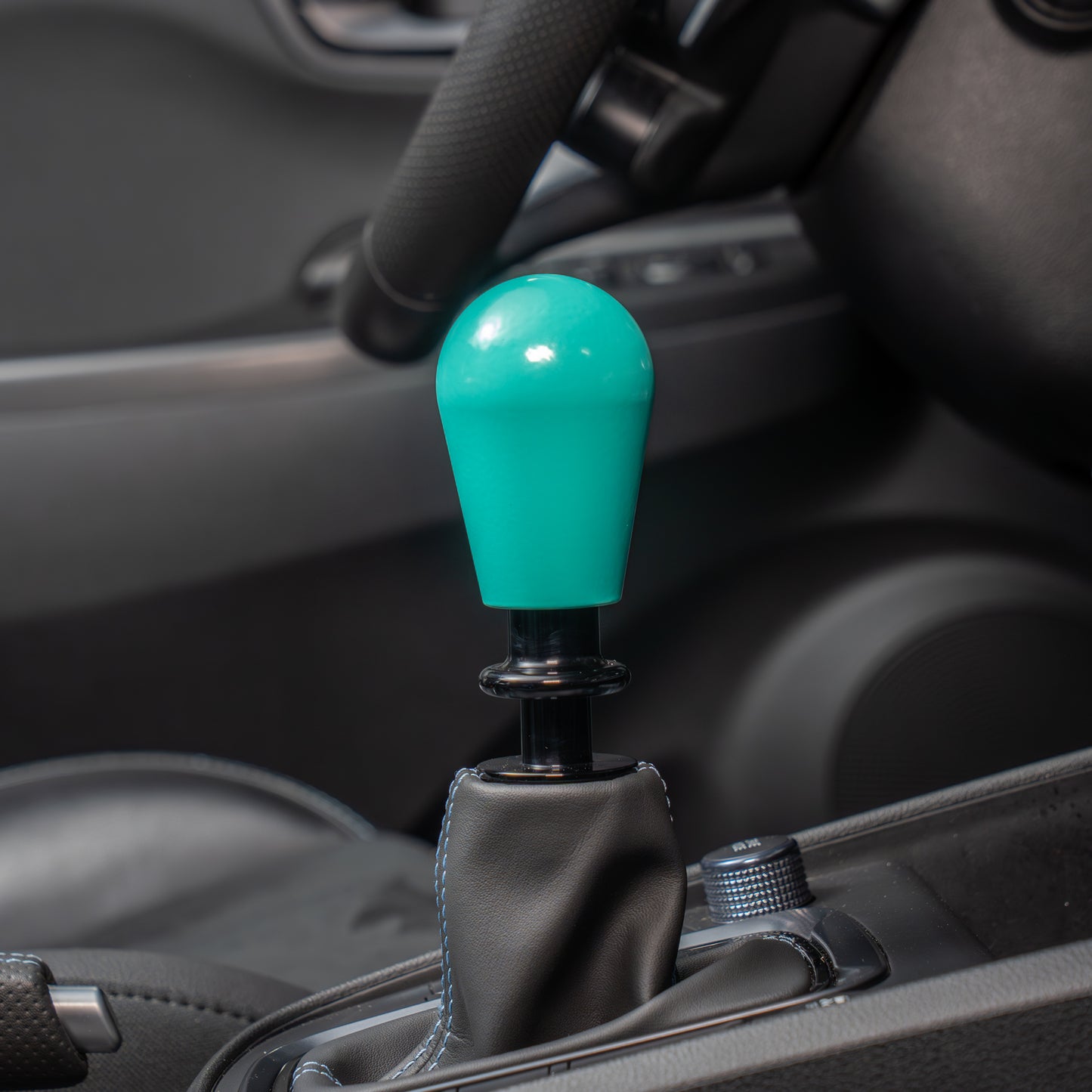 Billetworkz Automatic Shifter - Hyper Teal - Fits Hyundai Veloster N / Elantra N / Kona N (2019+)