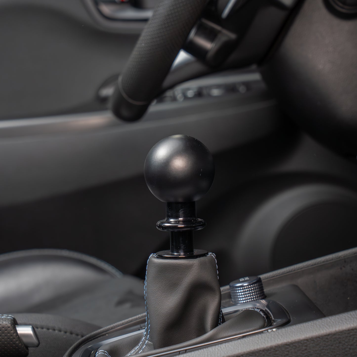 Billetworkz Automatic Shifter - Matte Black - Fits Hyundai Veloster N / Elantra N / Kona N (2019+)