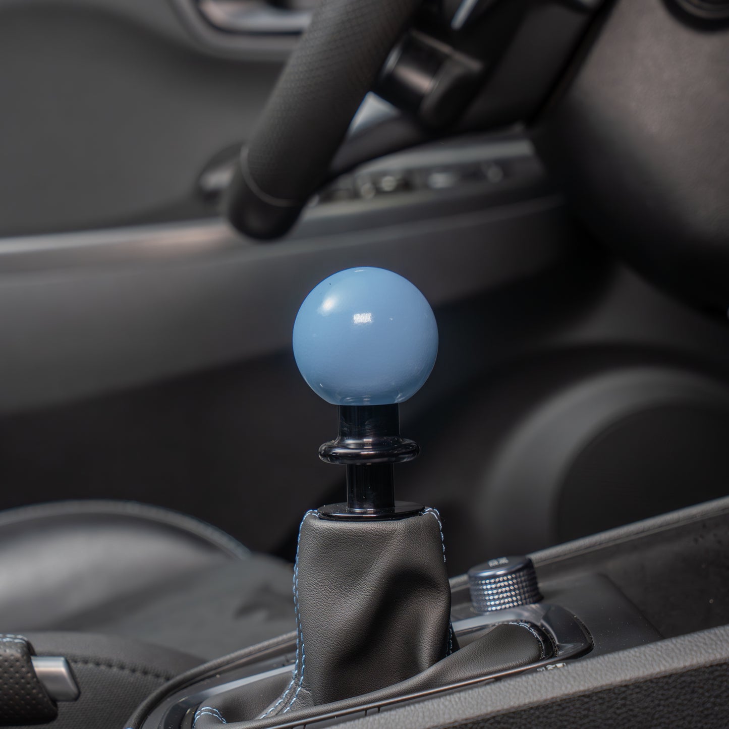 Billetworkz Automatic Shifter - Performance Blue - Fits Hyundai Veloster N / Elantra N / Kona N (2019+)