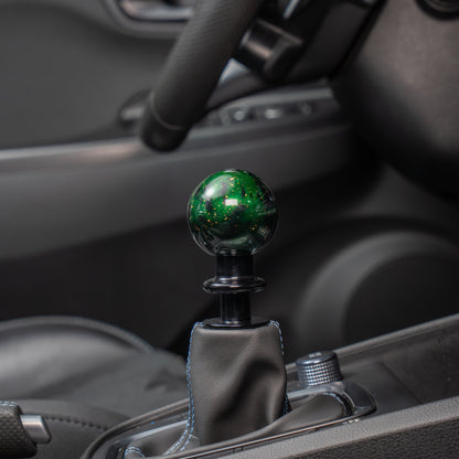 Billetworkz Automatic Shifter - Green Cosmic Space - Fits Hyundai Veloster N / Elantra N / Kona N (2019+)