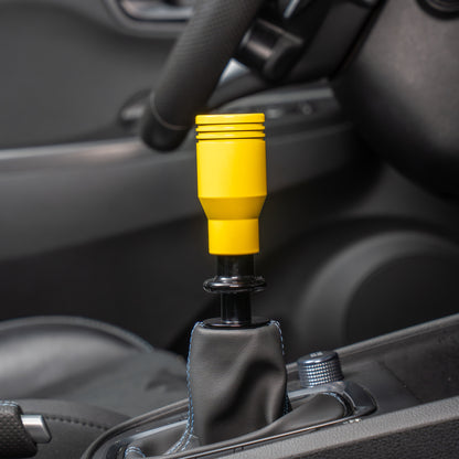 Billetworkz Automatic Shifter - Gloss Yellow - Fits Hyundai Veloster N / Elantra N / Kona N (2019+)
