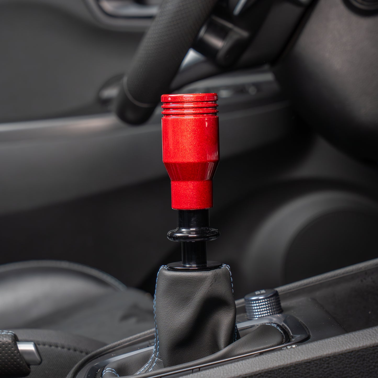 Billetworkz Automatic Shifter - Candy Red - Fits Hyundai Veloster N / Elantra N / Kona N (2019+)