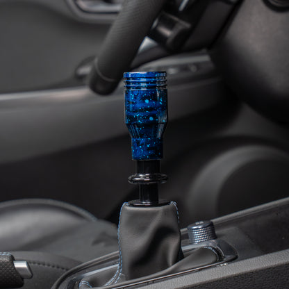 Billetworkz Automatic Shifter - Blue Cosmic Space - Fits Hyundai Veloster N / Elantra N / Kona N (2019+)