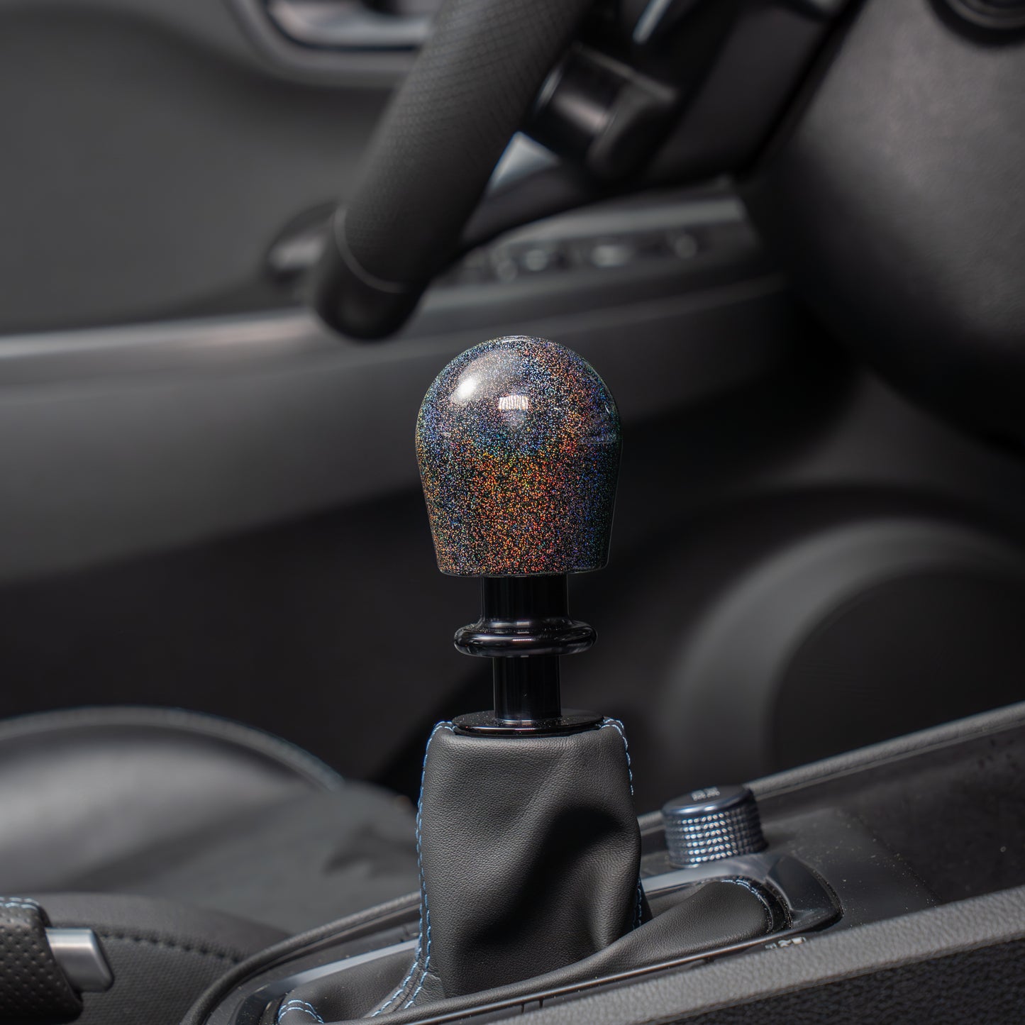 Billetworkz Automatic Shifter - Rainbow Sparkle - Fits Hyundai Veloster N / Elantra N / Kona N (2019+)